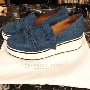 Veronica Beard Denim Sneakers